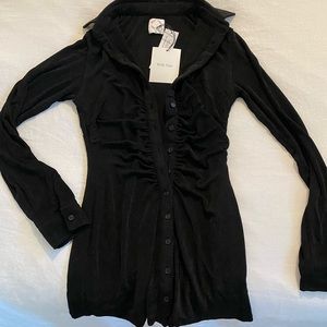 With Jean Andy Dress - Black - XS